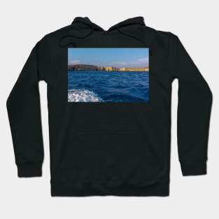 Rocky edges of the Comino island Hoodie